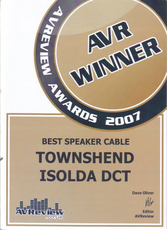 Townshend Audio ISOLDA Speaker cable, 2 x 2m Pair + jum...