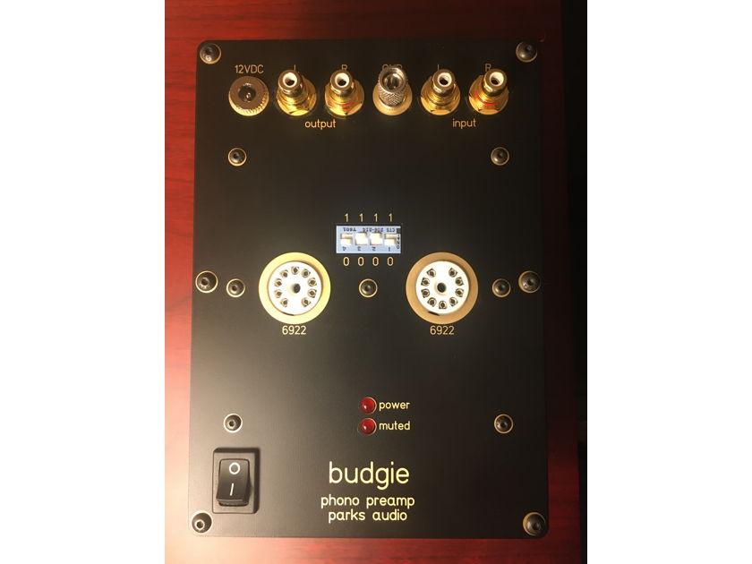 Parks Audio Budgie Preamp - Like New, Upgraded Tubes