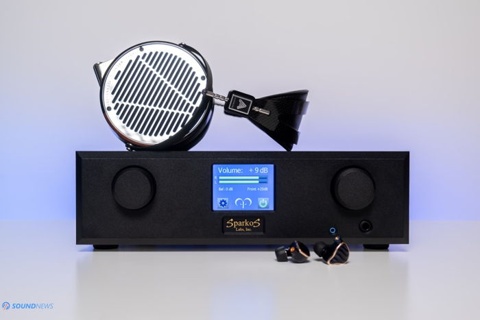 SPARKOS Aries & AUDEZE LCD-4 audiophile set-up