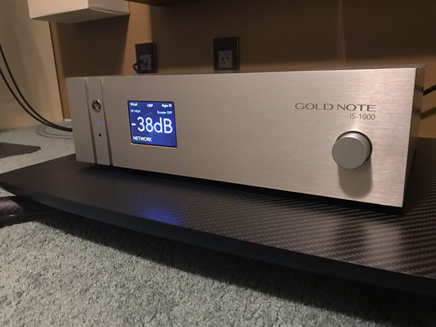 Gold Note IS-1000 Integrated Amplifier/DAC/Streamer/Roo...