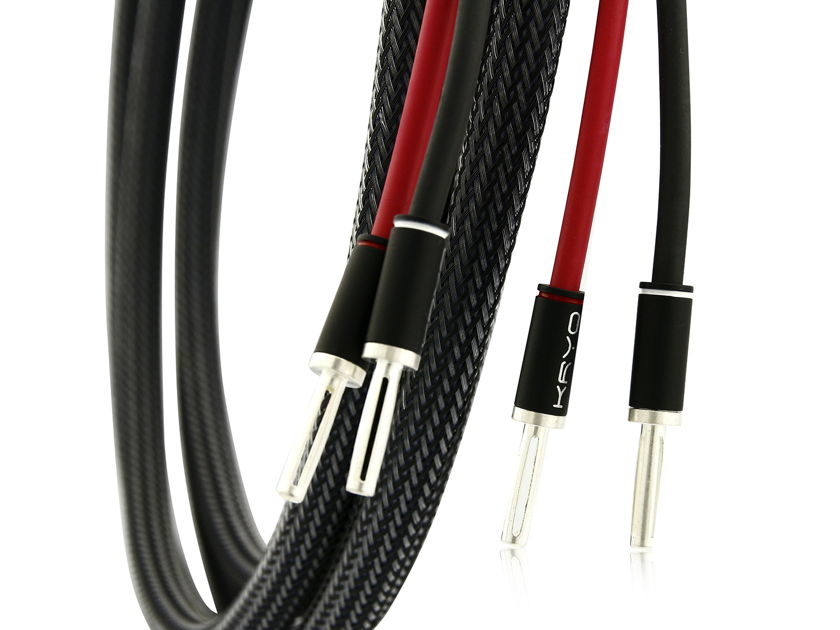 Audio Art Cable SC-5 e2  -  40% OFF Clearance! Parts to build ONLY one banana pair left, any length! Cryo Treated and Enhanced Design.  Premium Quality Eichmann Kryo Banana and Spade Connector Options.