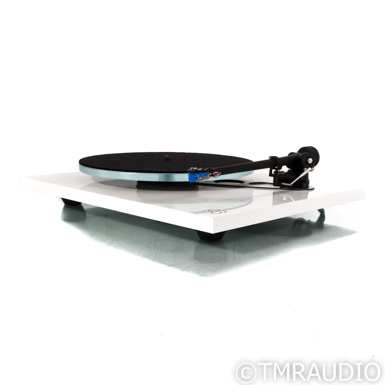 Rega Planar 3 Belt Drive Turntable; White; Elys 2 MM Ca... 4