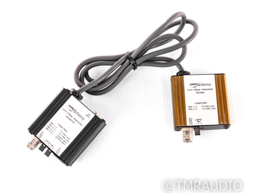 Audio Alchemy Data Stream Tranceiver Powered BNC Cable; 1m Digital Interconnect (31783)