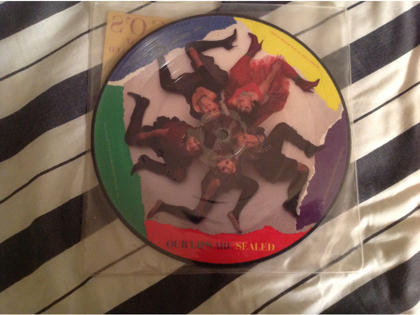 The Go Go's We Got The Beat/Our Lips Are Sealed Picture Disc