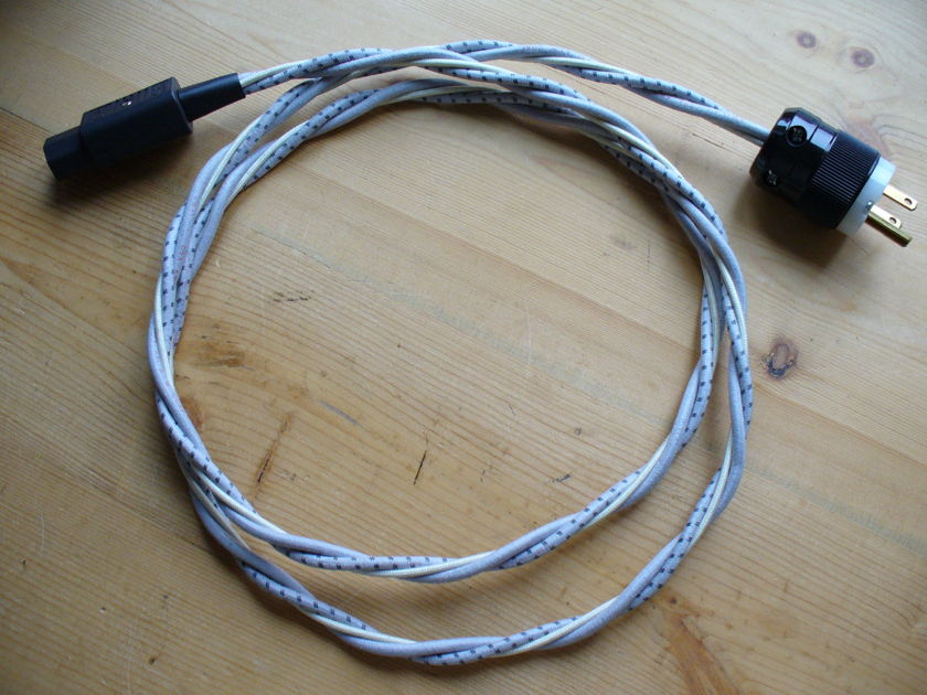 Vintage Western Electric 10AWG KS13385L-1 Natural Power Cord Cable Giant Killer!