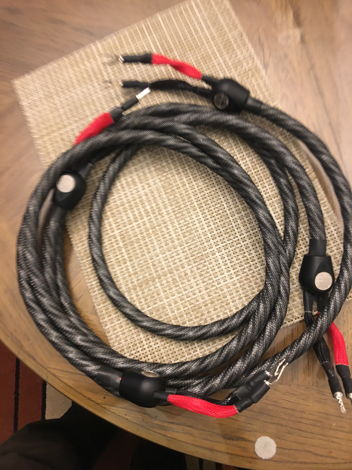 Wireworld Silver Eclipse 8 speaker cables 2.5 meters  P...