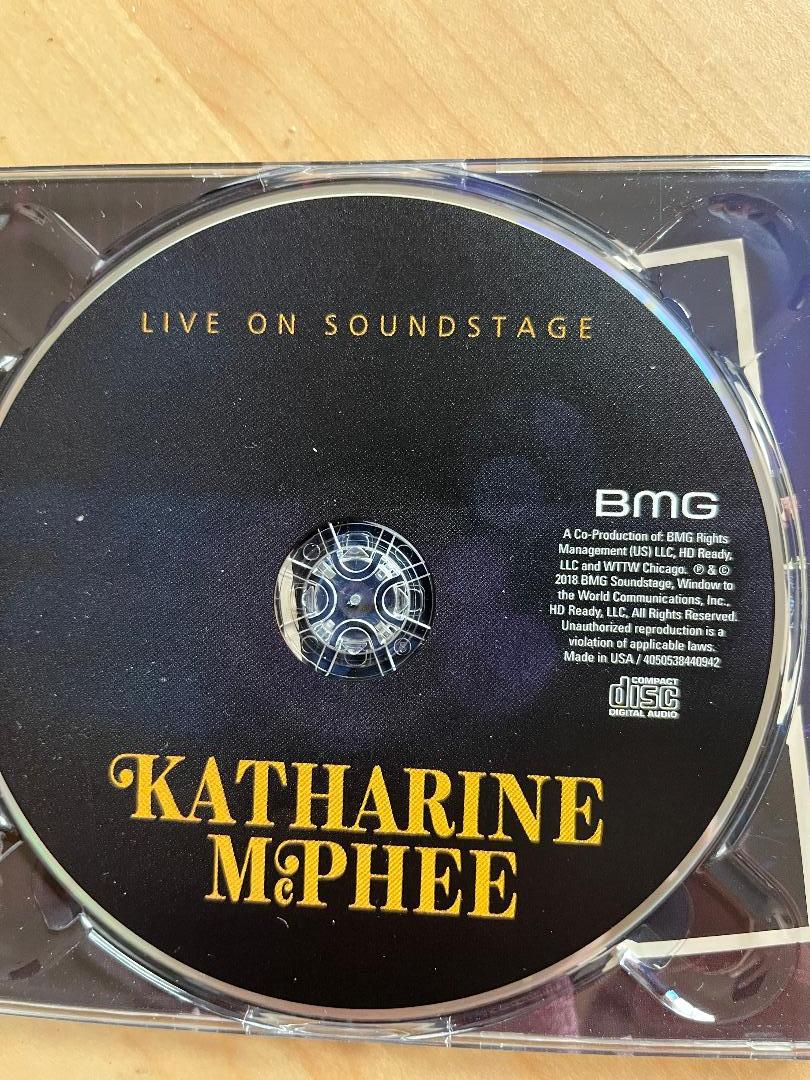 KATHARINE MCPHEE LIVE ON SOUNDSTATE PRE-OWNED EXCELLENT 3