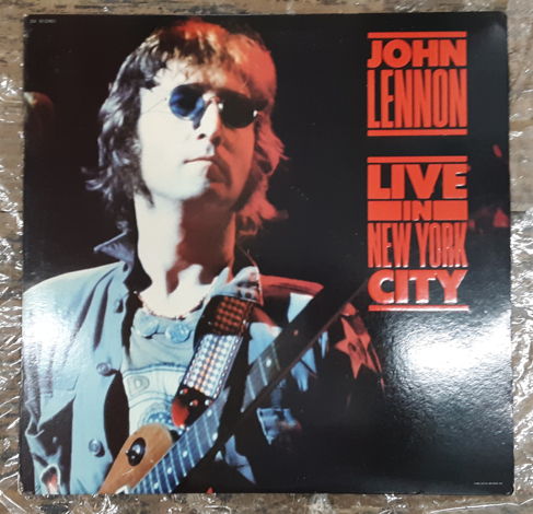 John Lennon Live In New York City NM ORIGINAL PRESS TRA...