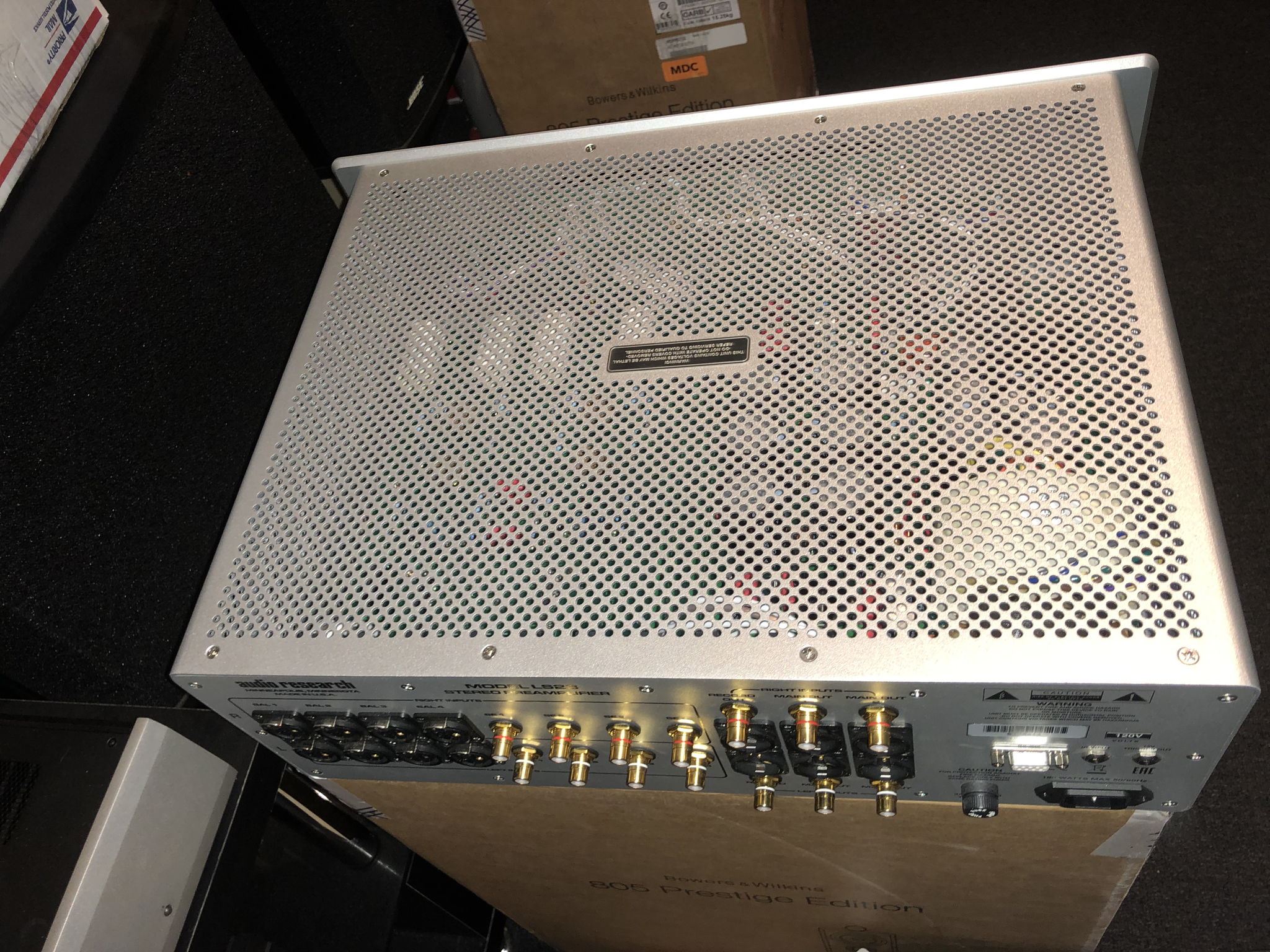 Audio Research LS28 silver preamp 7