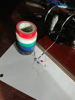 Mark Litz Wires with colored tape before soldering