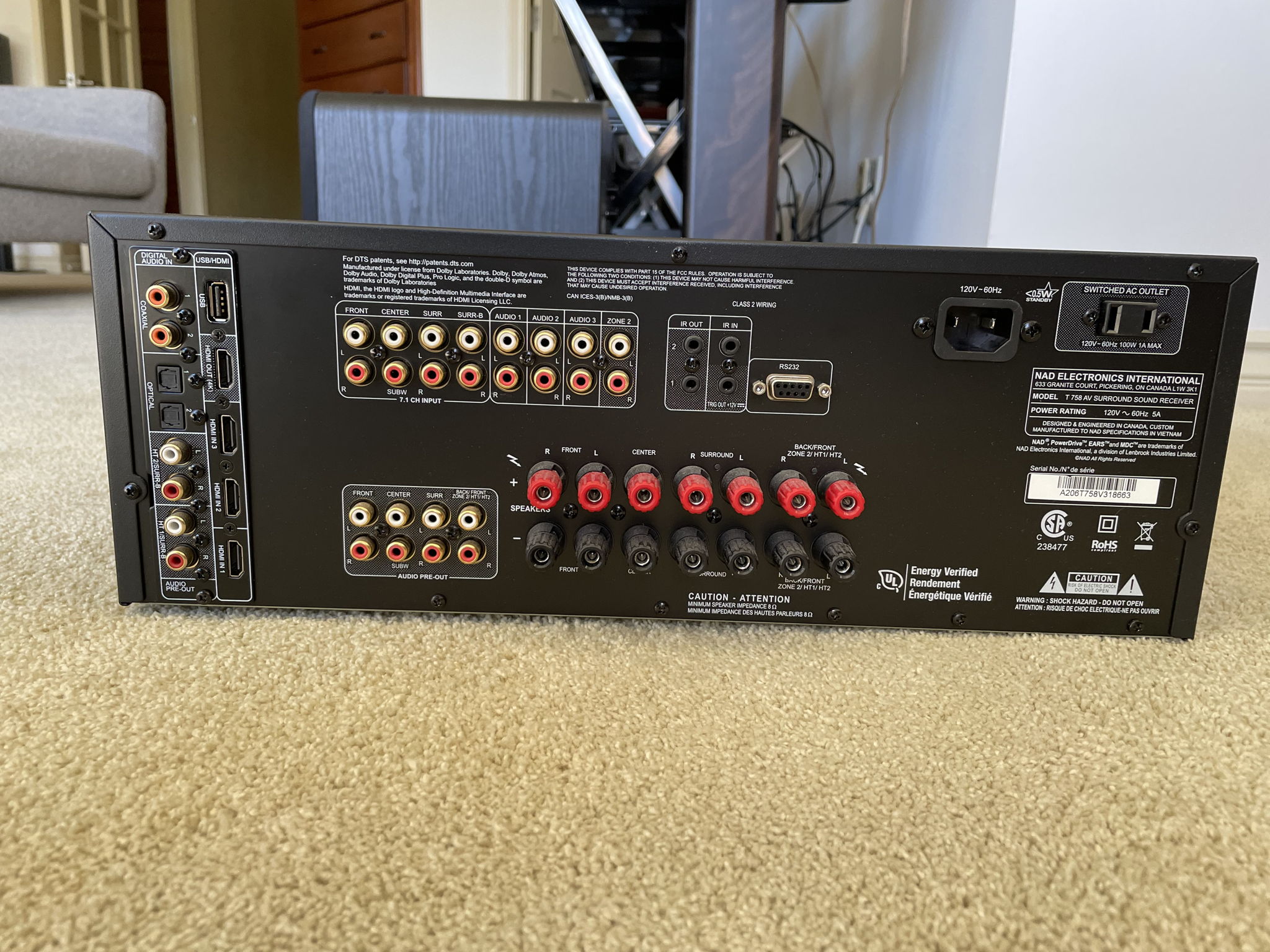 NAD T758v3i 2