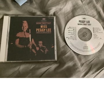 Miss Peggy Lee Capitol Records Japan CD Basin Street East