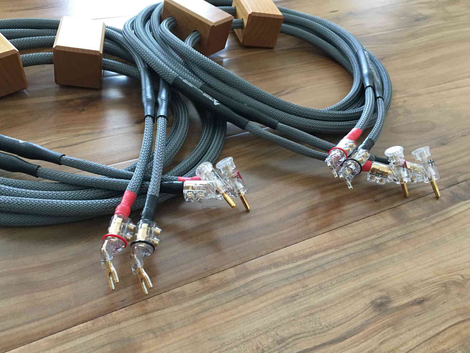 Avanti Audio Vivace Speaker Cables - 8ft with WBT-0610C...