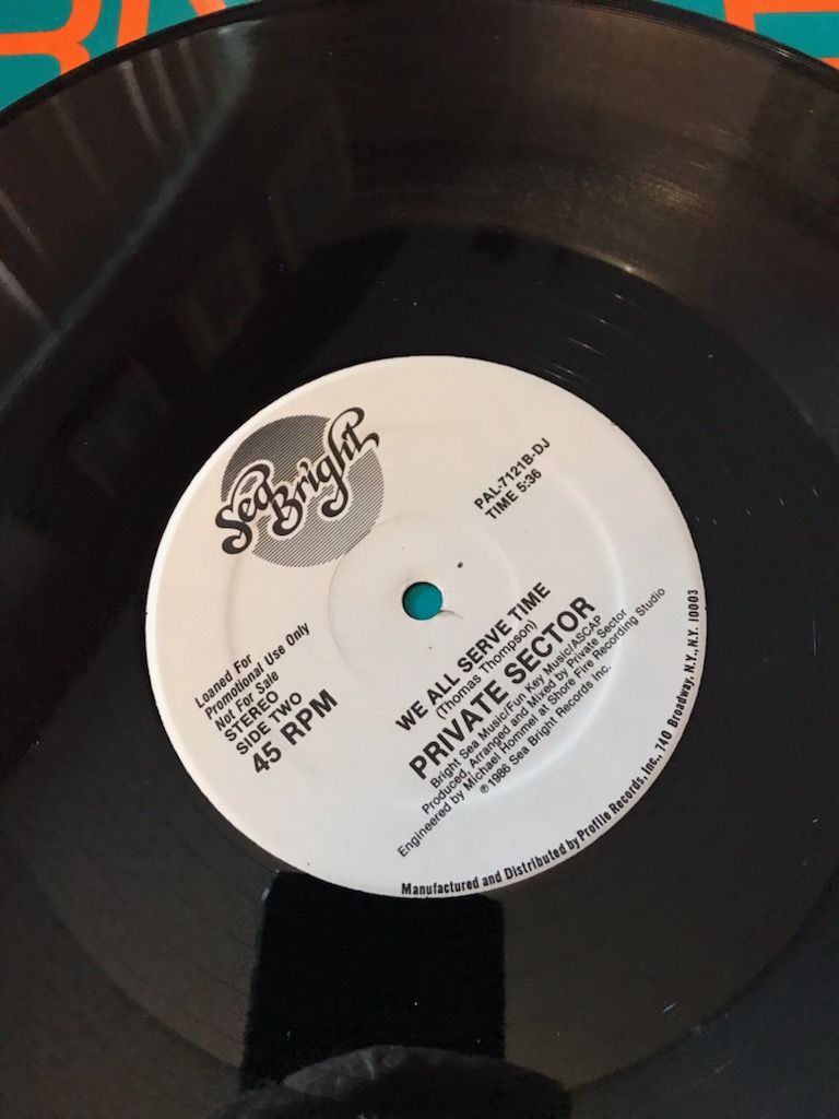 RARE 12 INCH VINYL PRIVATE SECTOR RARE 12 INCH VINYL PR... 3