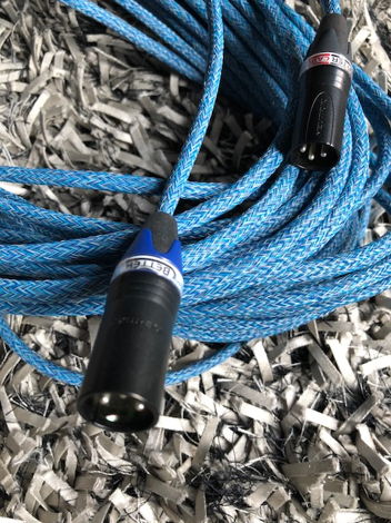 BetterCables Blue Truth II - XLR to XLR 35ft interconne...