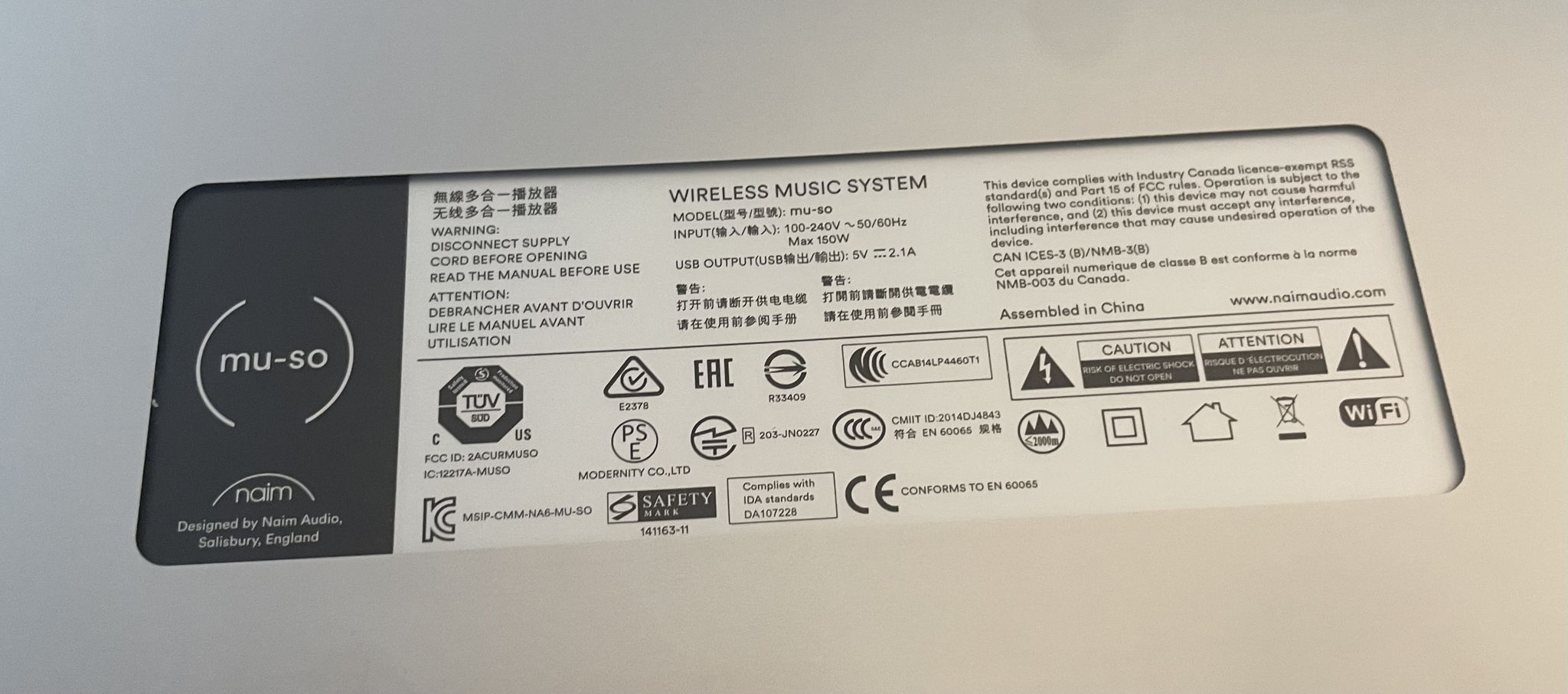 Naim Audio Mu-So 5