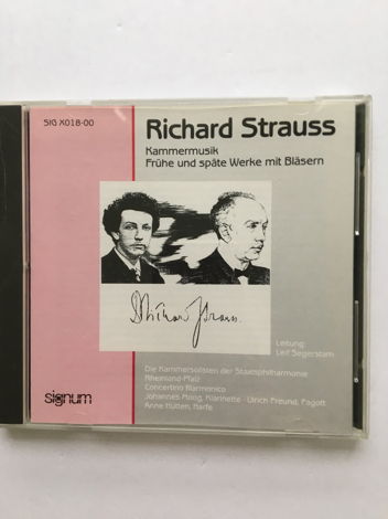 Richard Strauss  Kammermusik Cd signum digital