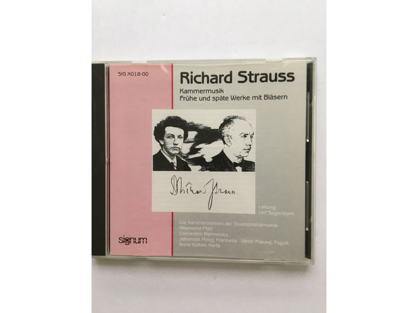 Richard Strauss  Kammermusik Cd signum digital