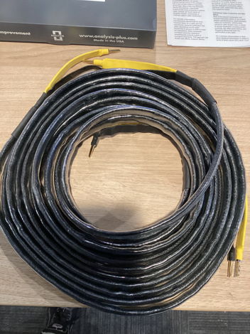 Analysis Plus Inc. Oval 9 - 15 ft. Speaker Cable Pr. Wi...
