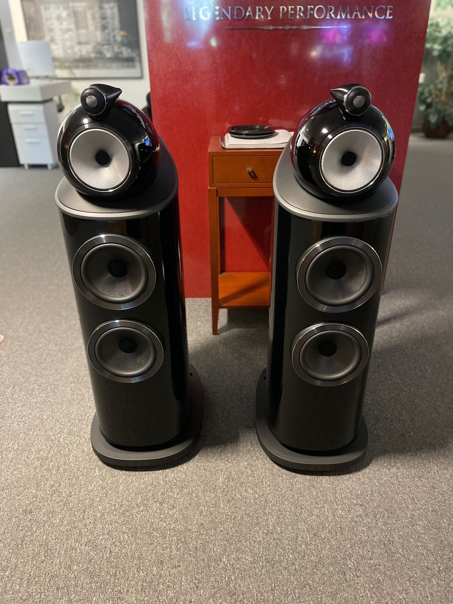 B&W (Bowers & Wilkins) 802 D4 -Gloss Black (Pair)  **B ... 2