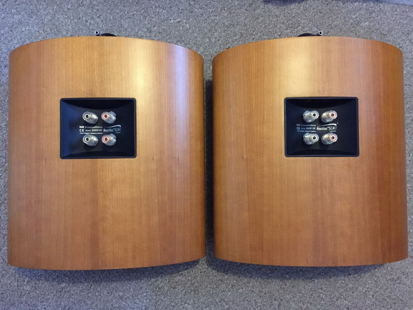 B&W Nautilus SCM1 speaker pair