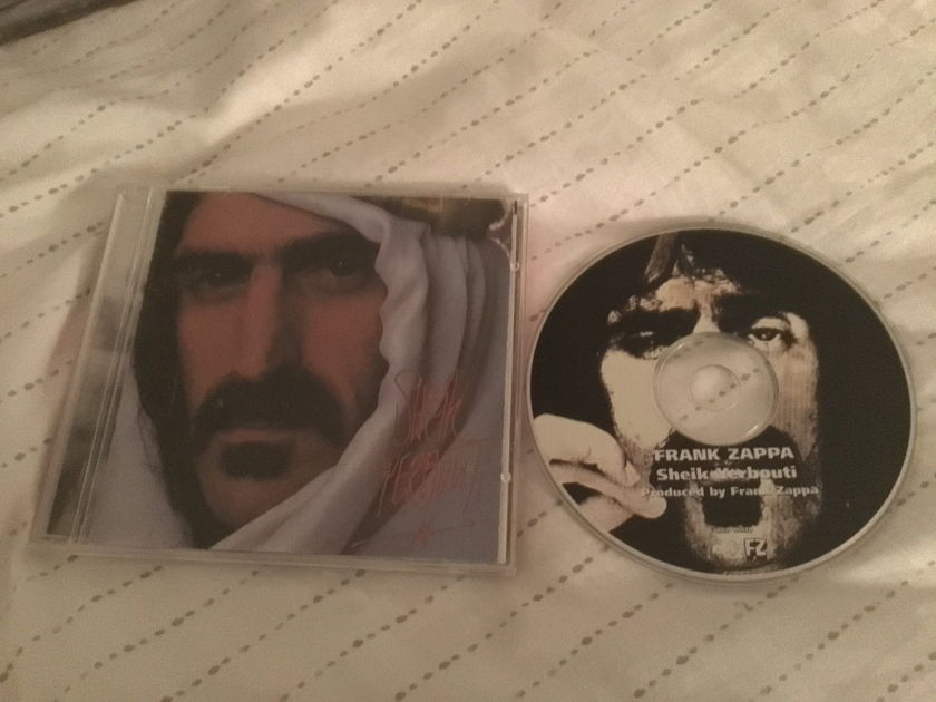 Frank Zappa Rykodisc Compact Disc  Shiek Yerbouti