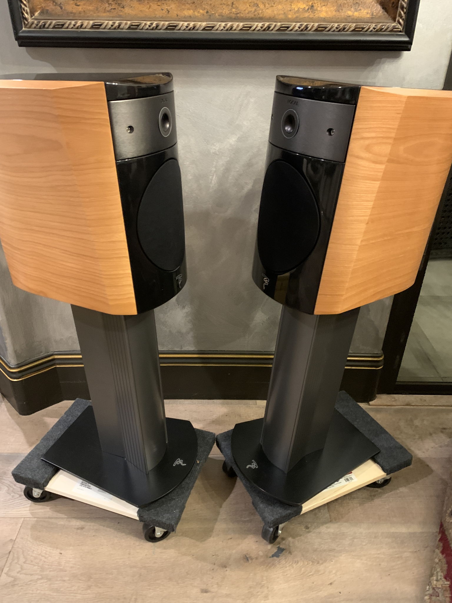 Focal Electra 1007s  and matching stands 7