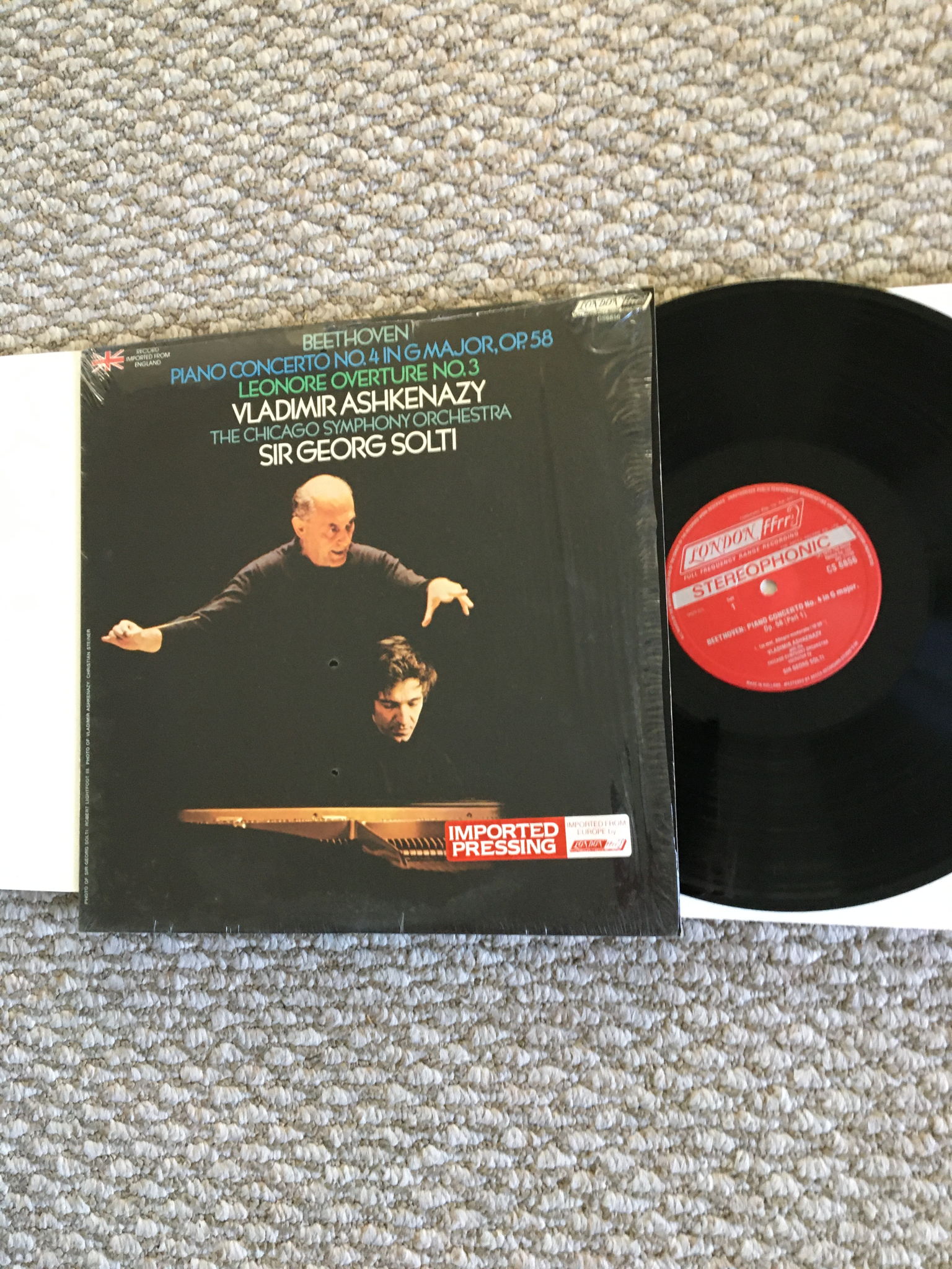 Sir Georg Solti Vladimir Ashkenazy Beethoven  Chicago s... 2