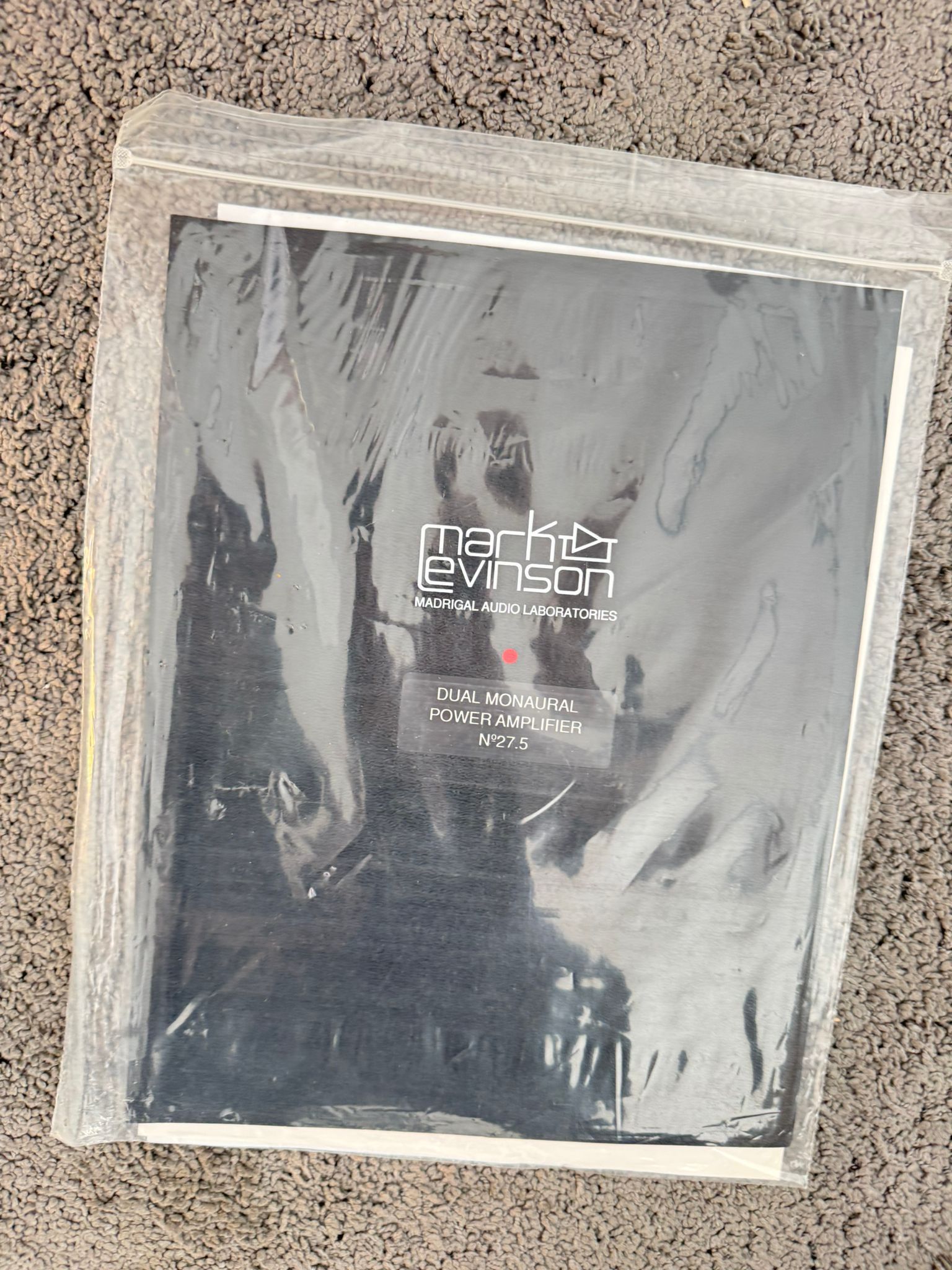 Mark Levinson No 27.5 power amplifier 12