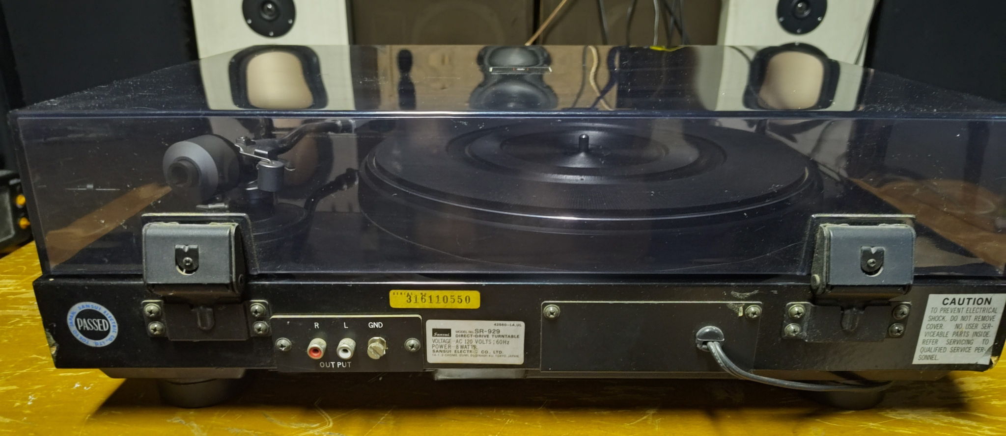 Sansui SR-929 Turntable 6