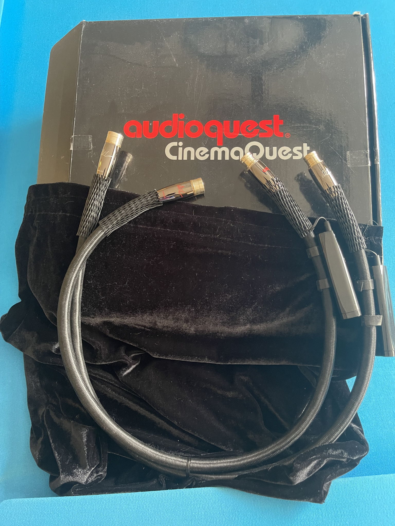 AudioQuest WEL Signature 1 meter XLR. Recently Authenti...