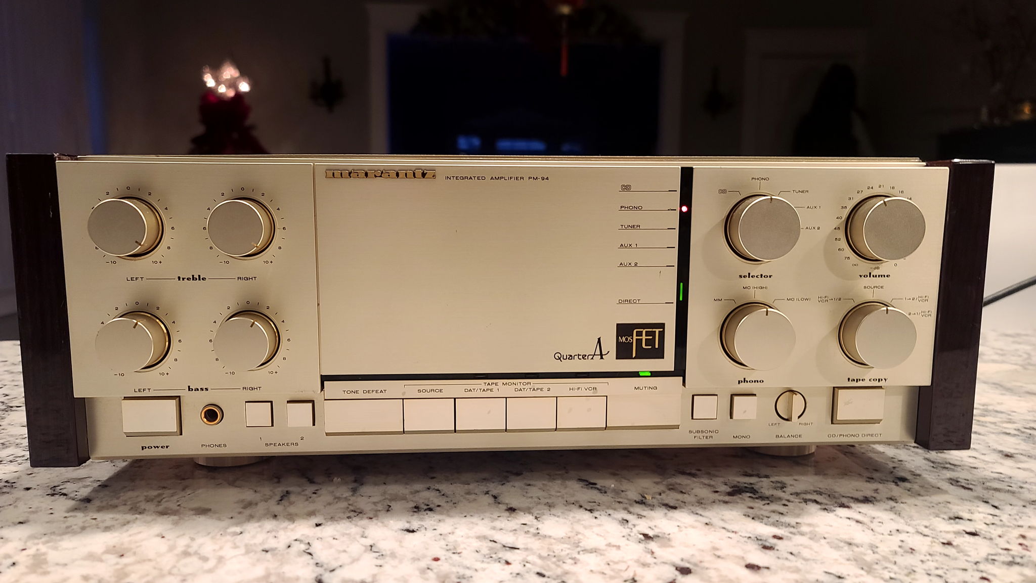 MARANTZ PM-94 INTEGRATED AMPLIFIER. LIMITED EDITION.**... 2