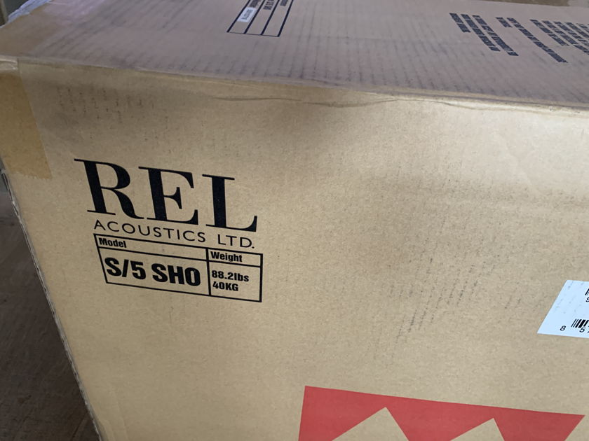 REL S/5 SHO New Open Box Stock Black Gloss