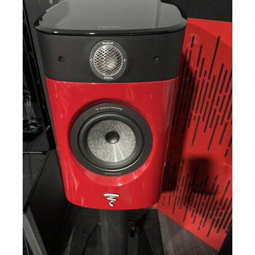 Focal Sopra No. 1 in Imperial Red With Stands and Origi...