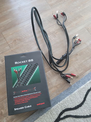 Used (1 yr old) AudioQuest Rocket 88 Audioquest BI Wire...