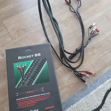 Used (1 yr old) AudioQuest Rocket 88 Audioquest BI Wire...