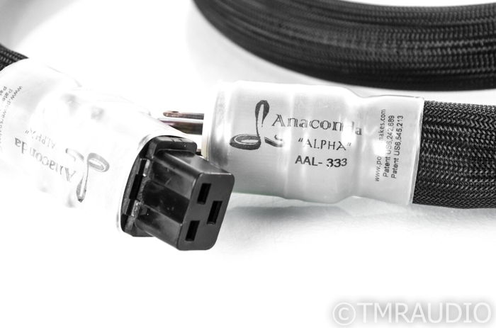 Shunyata Anaconda Alpha Power Cable; 7ft AC Cord; 20A (...
