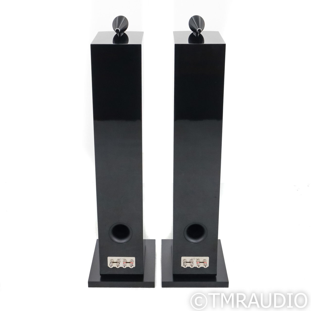 B&W 703 S3 Floorstanding Speakers; Gloss Black Pair (1/... 6