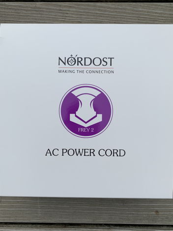 Nordost Frey 2 Power Cord 15amp 2m