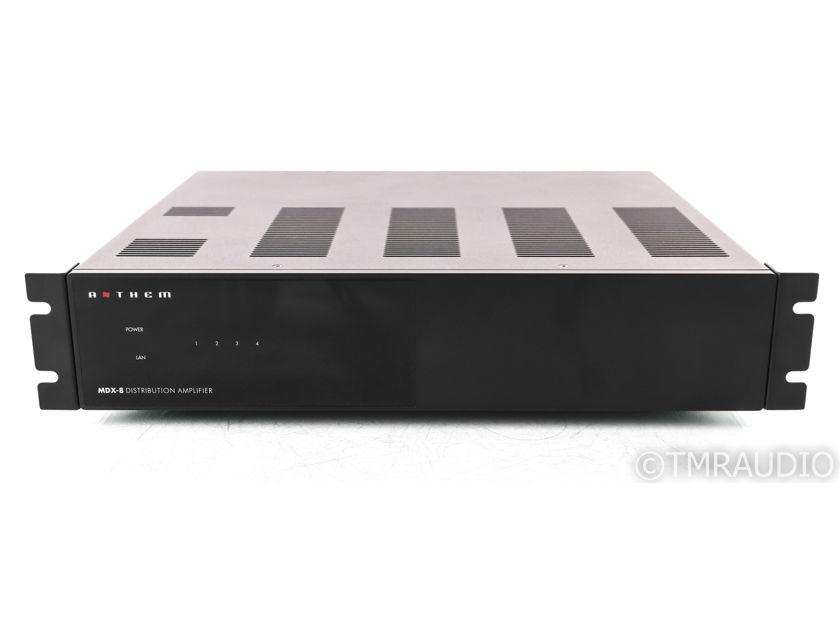 Anthem MDX-8 Eight Channel Zone Power Amplifier; MD8X; Network Control (35966)
