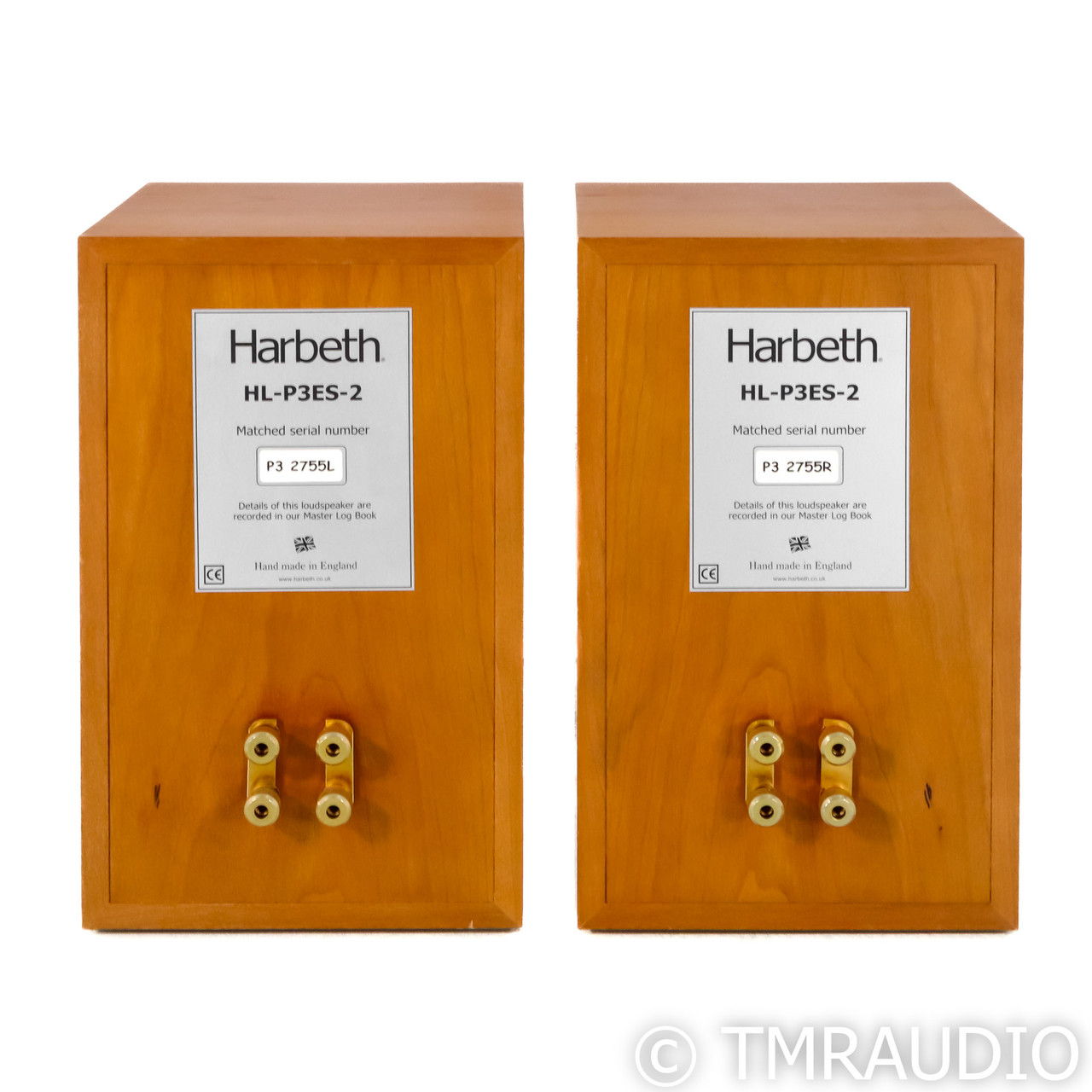 Harbeth HL-P3ES-2 Bookshelf Speakers; Cherry Pair (70132) 6