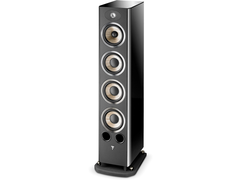 Focal Aria 936 Floorstanding Speaker; Single; Black Lacquer (25229)