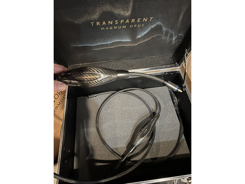 Top Reference: Transparent Audio Magnum Opus 1.5m RCA's optimised for Phono Cables: