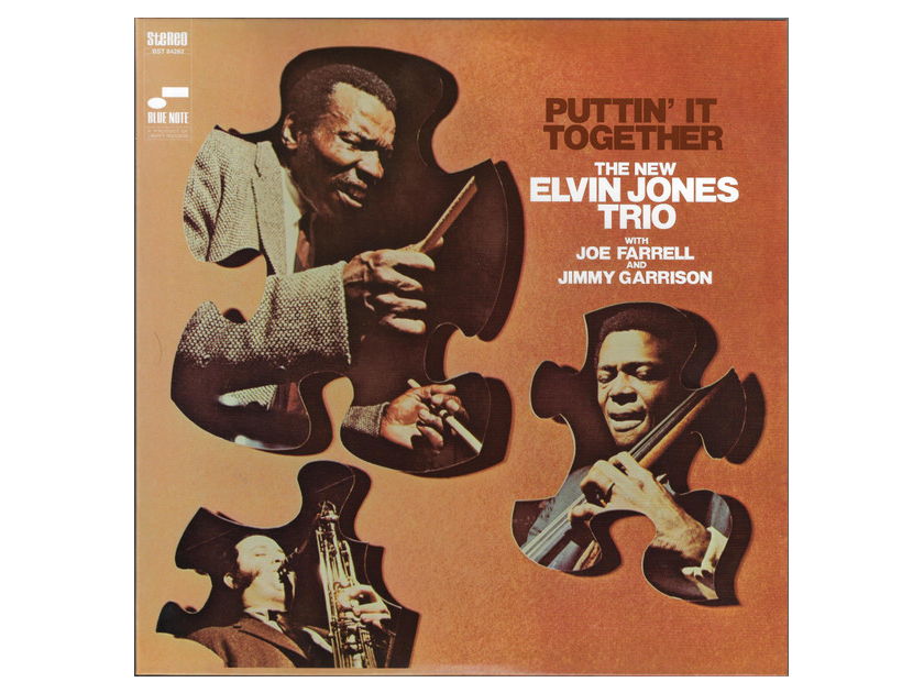 New Elvin Jones Trio - Puttin' It Together (2LPs)(45rpm) Music Matters SEALED