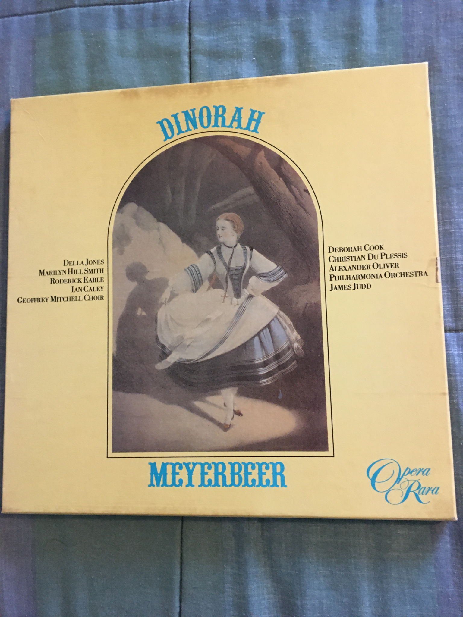 Dinorah Meyerbeer 3 Lp Record box set  Opera Rara OR5 E...
