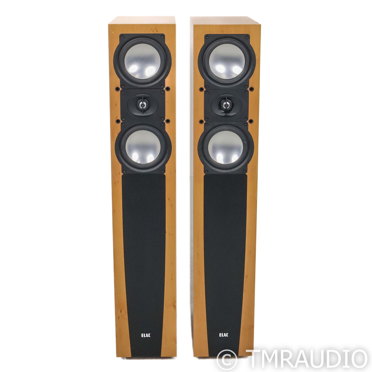 ELAC FS 207 Floorstanding Speakers; Oak Pair (67507) 3