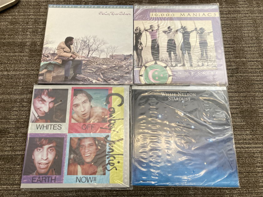 Mobile Fidelity MFSL and MOFI 12 album lot, 9 sealed, rare and out of print titles