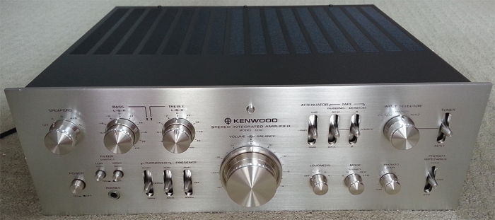 Vintage Art Audio -- Restored Kenwood Supreme 600 Integ...