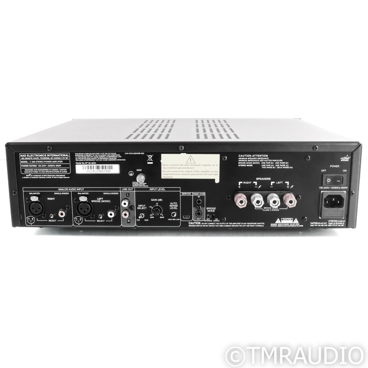 NAD Electronics C 298 Stereo Power Amplifier (1/1) (66268) 5