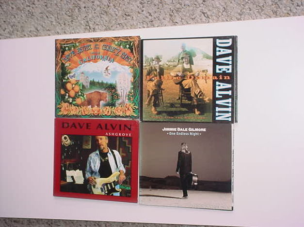 Dave Alvin lot of 3 cd cd's AND 1 Jimmie Dale Gilmore c...